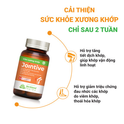Viên xương khớp JOINTIVE cải thiện và bảo vệ sức khỏe xương khớp (60 viên)