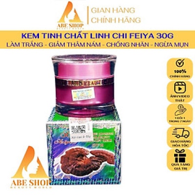 Kem FEIYA Linh Chi Đài Loan - Làm Trắng - Chống Lão Hóa - Mờ Nếp Nhăn - Cải Thiện Da Mụn