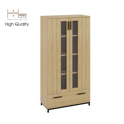 [Happy Home Furniture] LOUIS , Tủ lưu trữ - chân sắt , 76cm x 36cm x 150cm ( DxRxC), TCM_029