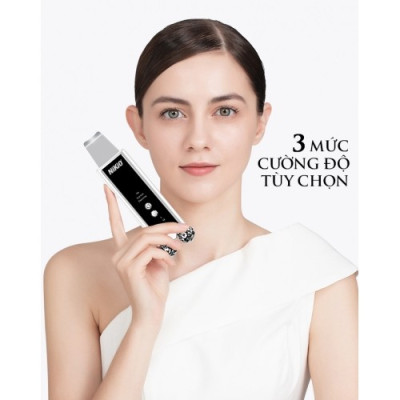 Máy Sủi Da Tẩy Tế Bào Chết Nikio NK-122 (2in1)- Massage Nâng Cơ Mặt Hỗ Trợ Tạo Hình Vline, Xóa Nhăn, Chống Lão Hóa, Săn Chắc Da, Làm Sạch Da Chuyên Nghiệp