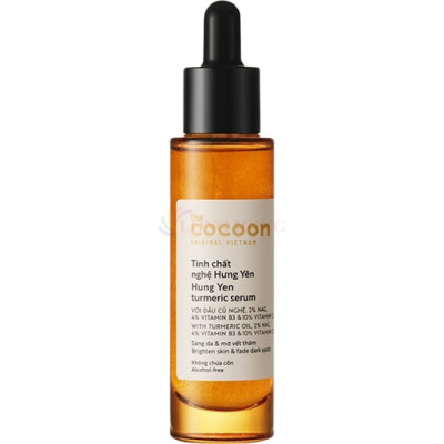 Tinh chất nghệ Hưng Yên Cocoon làm sáng da và mờ vết thâm (5ml/30ml) - Hàng chính hãng