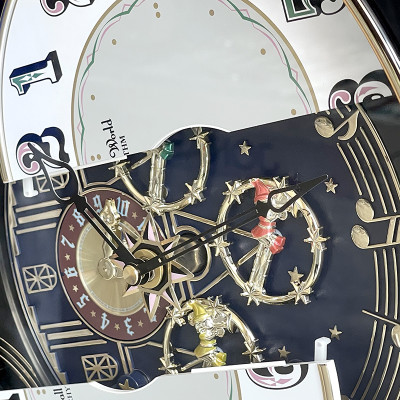 Đồng hồ treo tường RHYTHM 4MH751WD18 (Vàng Champange)