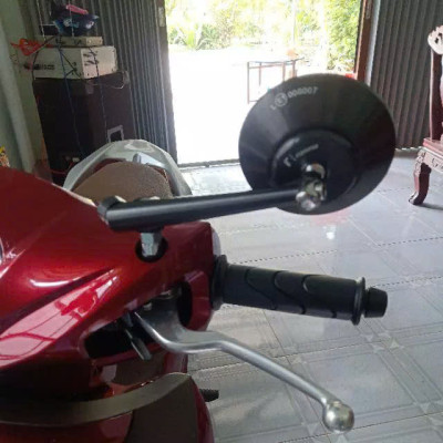 Kính chiếu hậu xe máy RZM Tròn (1 cái bên trái)