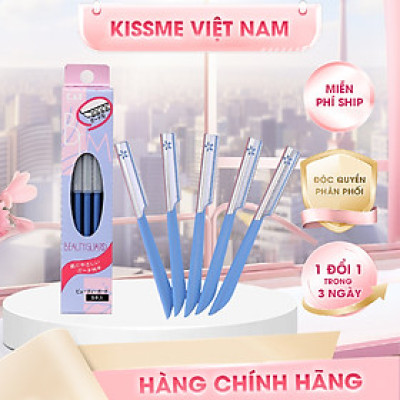 Dao Cạo Lông Mày Cán Dài Lưỡi Thép Không Gỉ Kai Beauty Guard 06616