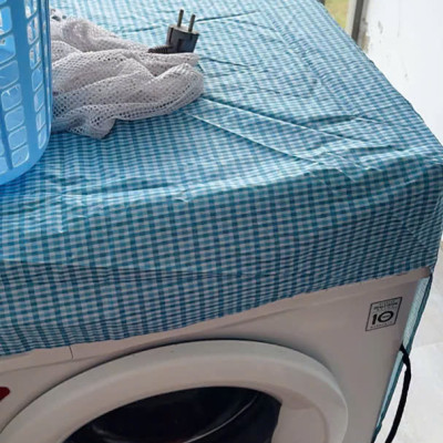 Áo bao máy giặt cửa ngang (trước) cho máy từ 11- 15 kg ,vải dù siêu bền tiện lợi , chống thấm nước , bảo vệ máy giặt dưới mọi thời tiết giao màu ngẫu nhiên