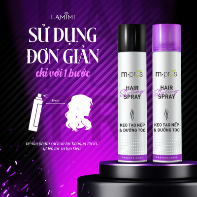Keo Tạo Nếp Và Dưỡng Tóc M.pros 420ML