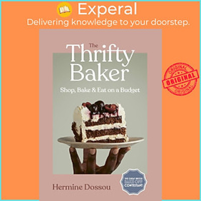 Sách - The Thrifty Baker - Shop, Bake & Eat on a Budget by Hermine Dossou (UK edition, Hardcover)