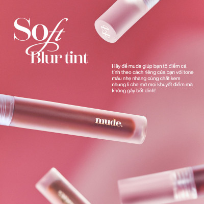 Son Kem Mịn Lì Nhẹ Như Nhung Blur Mude Soft Blur Tint (3g)