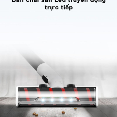 Máy Hút Bụi Cầm Tay Thông Minh TINECO Pure One X Thương Hiệu Mỹ Lực Hút 12,000 Pa, Có Kết Nối App Theo Dõi, Công Suất 220 W - Hàng Chính Hãng - Bảo Hành 24 Tháng