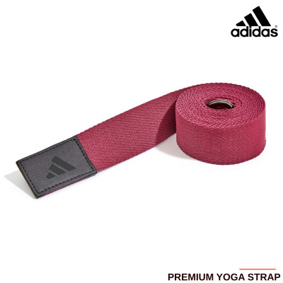 Dây Đai Yoga Chính Hãng ADIDAS ADYG-20201WP-NL Premium Yoga Strap, Dài 253 cm Hỗ Trợ Các Tư Thế Yoga