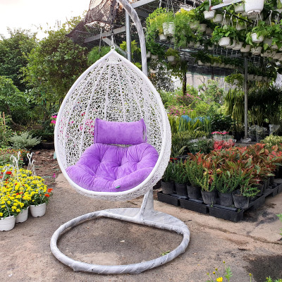 Xích đu đơn NAVICOM - N3 (Nệm màu tím)