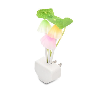 Đèn Ngủ Cảm Ứng Hình Chậu Hoa Và Nấm - Hàng chính hãng