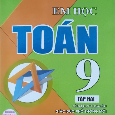 Sách - Combo Em Học Toán Lớp 9 Tập 1 + 2 (Dùng Chung Cho Các Bộ SGK Hiện Hành) (Bộ 2 Cuốn)
