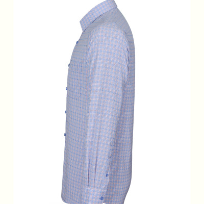 Áo sơ mi nam tay dài form suông Khatoco A1MD568T1-CNCR319-2504-D công nghệ NANO mới