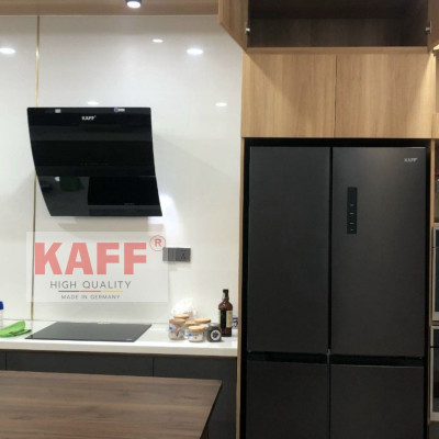 Máy hút mùi dạng TV cảm ứng điều khiển từ xa 900mm KAFF KF-LUX-AT90H-BK - Hàng Chính Hãng