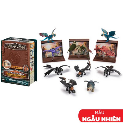 Đồ Chơi Mô Hình Hoạt Hình - How To Train Your Dragon - DreamWorks 6072554 (Mẫu Sản Phẩm Bên Trong Là Ngẫu Nhiên)
