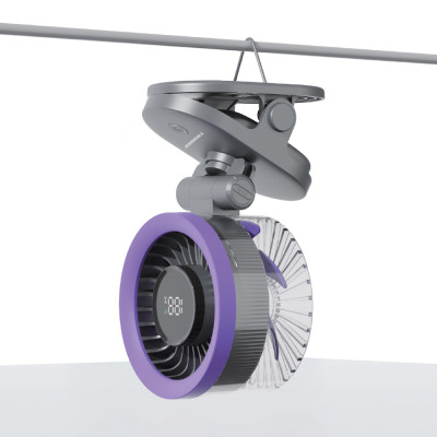 Quạt kẹp sạc điện USB Tiross TS3423 - Hàng chính hãng