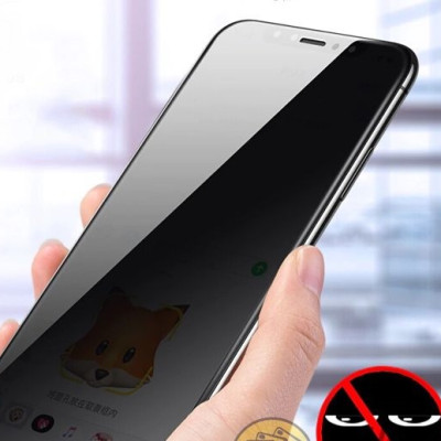Kính cường lực dành cho iPhone X/Xs Full HD MIPOW KING BULL chống nhìn trộm - Hàng chính hãng