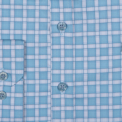 Áo sơ mi nam tay dài form ôm slim fit Khatoco A1MD468S1-CNCR173-2411-D