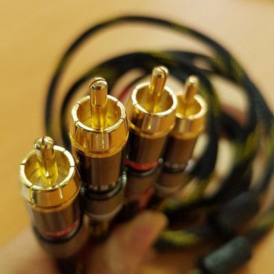 Dây tín hiệu Audio Monster standard 100 hai đầu RCA chống nhiễu dài 1,5 mét - Hàng Chính Hãng