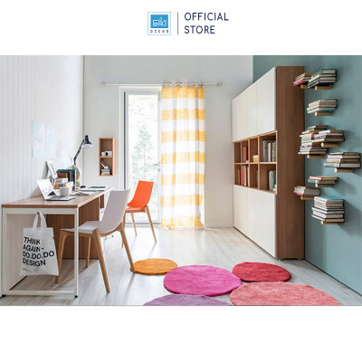 Tủ Sách Gỗ Hiện Đại Nhiều Ngăn Đa Năng SIB Decor KG34