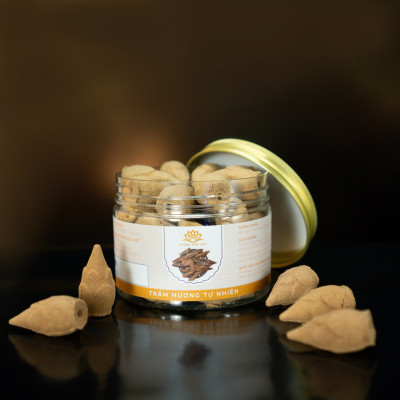 Nụ Trầm Hương Sạch Chuẩn OCOP, ISO 9001 xông nhà thơm phòng phong thuỷ - Xưởng Mộc Việt