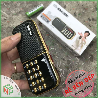 (Chữa Lành) Loa Máy Nghe Pháp KhoNCC Hàng Chính Hãng - Âm Nhạc Trong Tầm Tay - Kinh Phật, Thánh Ca, Bài Giảng, Có Thể Dùng Thẻ Nhớ, USB, Đài FM - KLM-LPCR25A