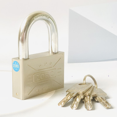 Ổ khóa ZORO size đại 7 phân chìa muỗng càng ngắn thép hardened, khóa bấm công nghệ mỹ