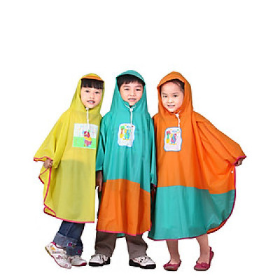 Áo mưa cánh bướm trẻ em Rando Poncho dành cho các bé có độ tuổi từ (2 tuổi đến 12 tuổi) tương đương với các size từ số 1 đến số 5 ( GIAO MÀU NGÂU NHIÊN)
