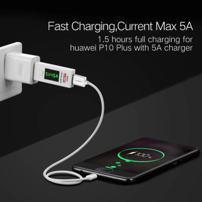 Ugreen UG40887US253TK 0.5M 5A màu Trắng Dây USB sang USB Type-C vỏ ABS - HÀNG CHÍNH HÃNG