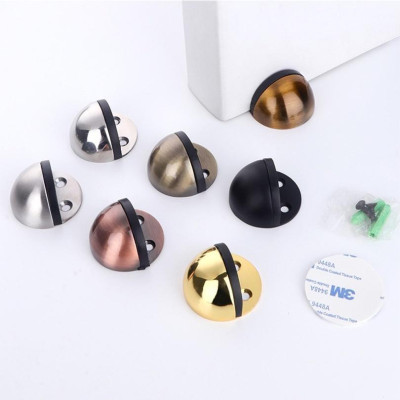 Chặn Cửa Bán Nguyệt , Chống Va Đập Cánh Cửa Với Tường, Miếng 3M Dán Sàn, Không Khoan. TakyHome 1100