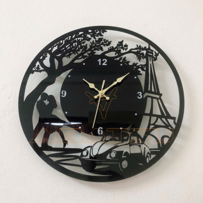 "Biểu Tượng Tình Yêu Paris – Chiếc Đồng Hồ Abatsu Khiến Không Gian Của Bạn Thêm Đẳng Cấp!"