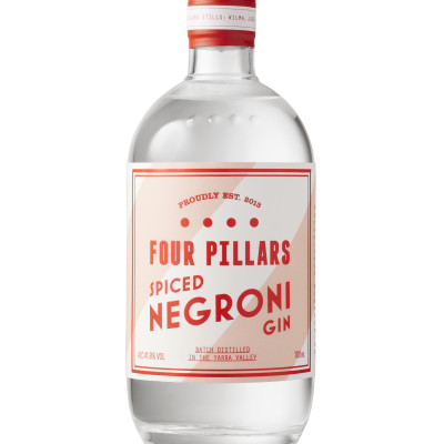 Rượu Four Pillars Spiced Negroni Gin 1x700ml 43,8%