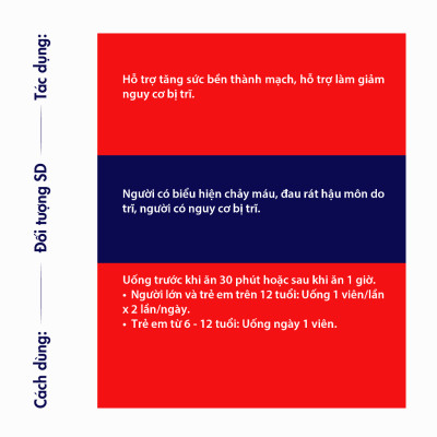 Đề Dương LoaiTri Dược Hoa Việt - Hỗ trợ giảm trĩ hiệu quả