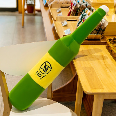 Gối ôm chai rượu vang độc đáo siêu mềm mịn (30cm--->100cm) Thú bông hình chai rượu cao cấp, hàng xịn loại 1, an toàn cho người sử dụng