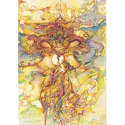 Tranh in nghệ thuật "Nghệ Nhân Diều Sáo"