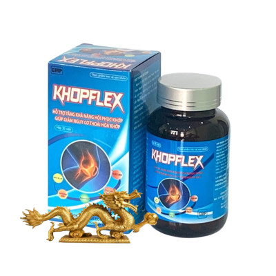 ￼Viên Uống Khớp khopflex - Hộp 30 viên -Phòng Ngừa Và Hỗ Trợ Thoái Hóa Khớp, Khô Khớp, Lisse