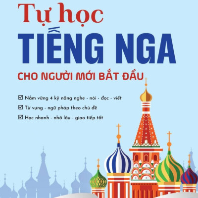 Combo Tự Học Tiếng Nga Cho Người Mới Bắt Đầu
