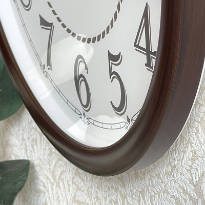 Đồng hồ Rhythm CMG612NR06 Kt 39.8 x 4.4cm, 1.09kg Vỏ nhựa. Dùng Pin.