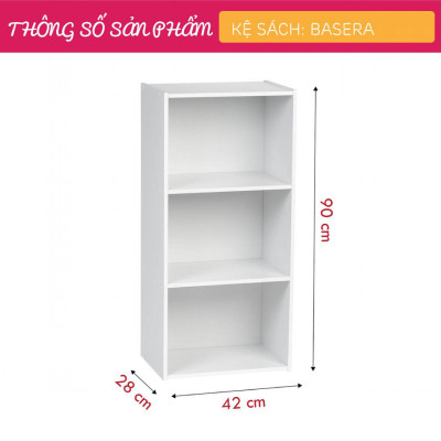 Kệ sách bằng gỗ tại nhà thiết kế mới SMLIFE Basera