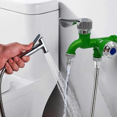 Vòi Nước Đôi Chia Nước – Dùng Cho Máy Giặt, Rửa Chén, Tưới Cây