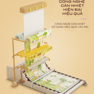 Nệm (thảm) chơi Nhà của Mẹ gấp gọn 2 mặt cho bé kích thước 180x200x1cm - họa tiết hình thú dễ thương giao ngẫu nhiên