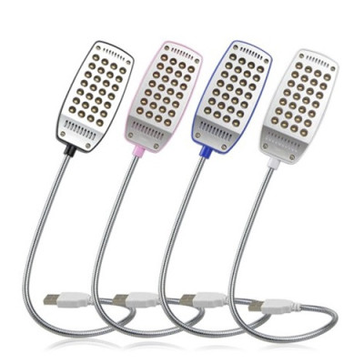 Đèn Led 28 Bóng Uốn Dẻo Cổng USB dùng đọc sách, soi bàn phím laptop ( Màu ngẫu nhiên) - HENRYSA