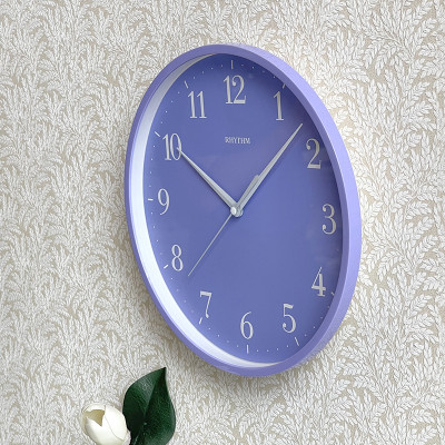 Đồng hồ Rhythm CMG619NR12- Kt 30.5 x 3.5cm, 630g, Vỏ nhựa. Dùng Pin.