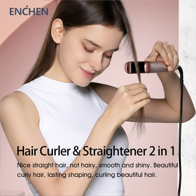 Máy uốn xoăn là tóc chuyên nghiệp Enchen Enrollor cho salon cao cấp 