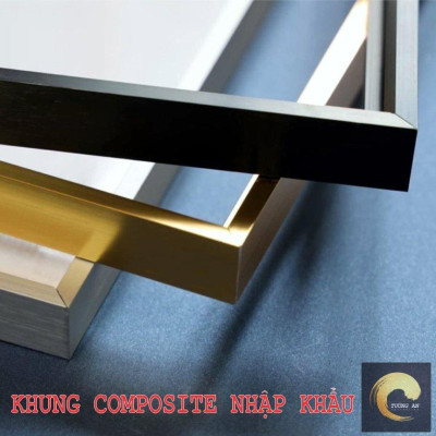 Tranh Hươu decor treo tường tráng gương cao cấp