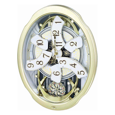 Đồng hồ Nhật Bản Rhythm Magic Motion  4MH842WD18 - Kt  40.5 x 52.2 x 12.3cm, 3.73kg , dùng PIN