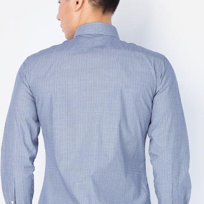 Áo Sơ Mi Nam Tay Dài Aligro ALGS027 - Xanh