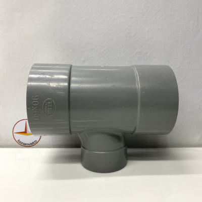 Tê cong 90 giảm 60 nhựa PVC Bình Minh _ TC90x60