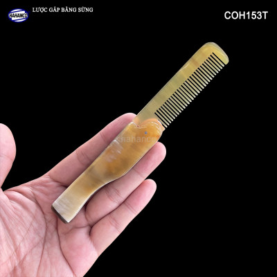 Lược Sừng Gấp Gọn - Loại Bỏ Túi Dành Cho Nam Thuận tiện Dễ sử dụng Tạo kiểu tóc - COH153T